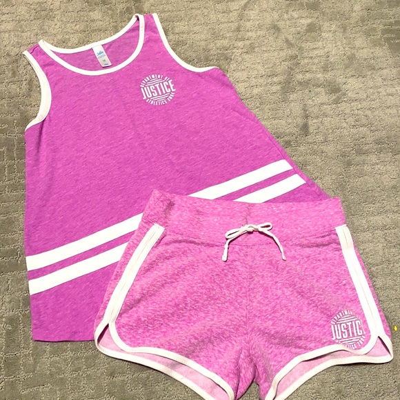 Justice Other - 2 Piece Lavender Athletic Outfit